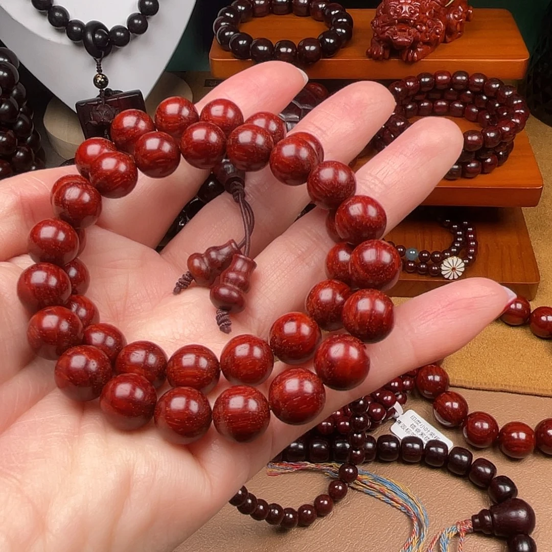 可***叻小叶紫檀手串/手链原汁原味1.0*42