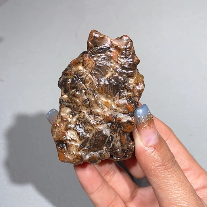 玛瑙/玉髓车挂合金石****缘56