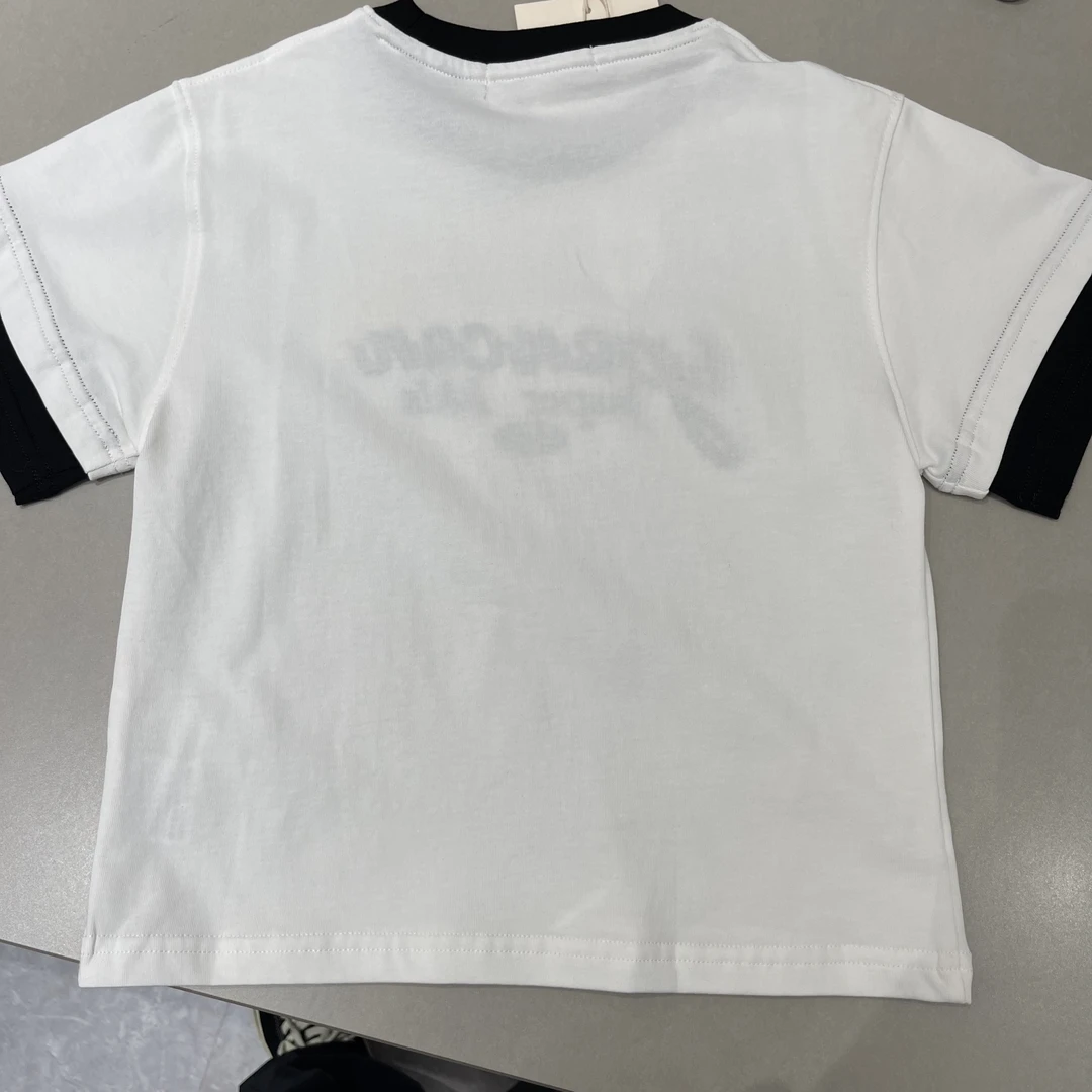 8685儿童刺绣字母T恤