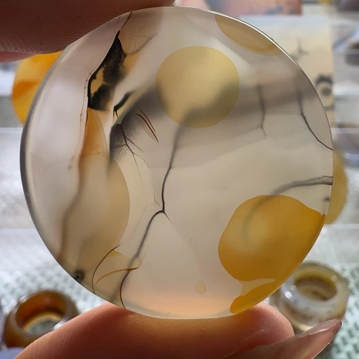 玛瑙/玉髓未镶嵌项链