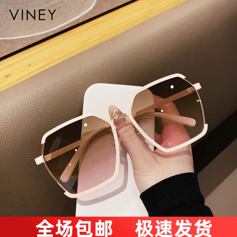 Viney太阳镜女眼镜新款防紫外线出游旅行遮阳镜夏季开车偏光墨镜
