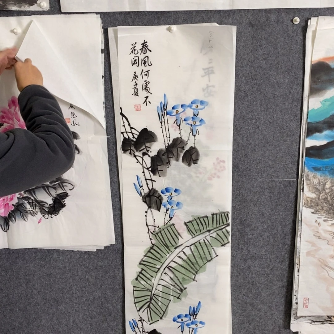 国画手写手绘国画作品49