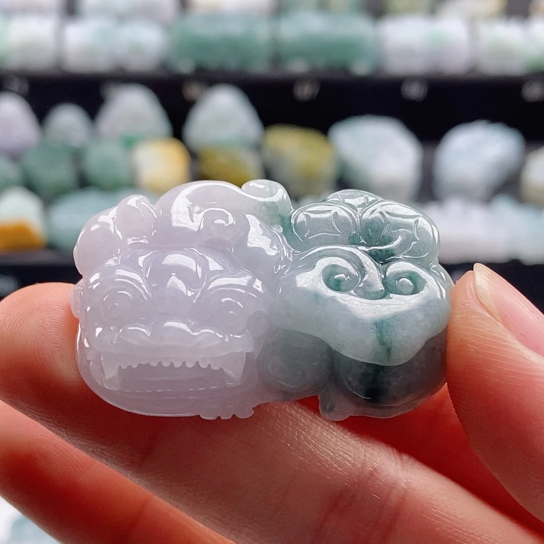 颈饰未镶嵌翡翠翡翠貔貅