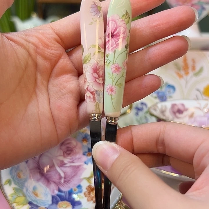 36%以上骨粉骨瓷咖啡勺适合喝咖啡吃小蛋糕