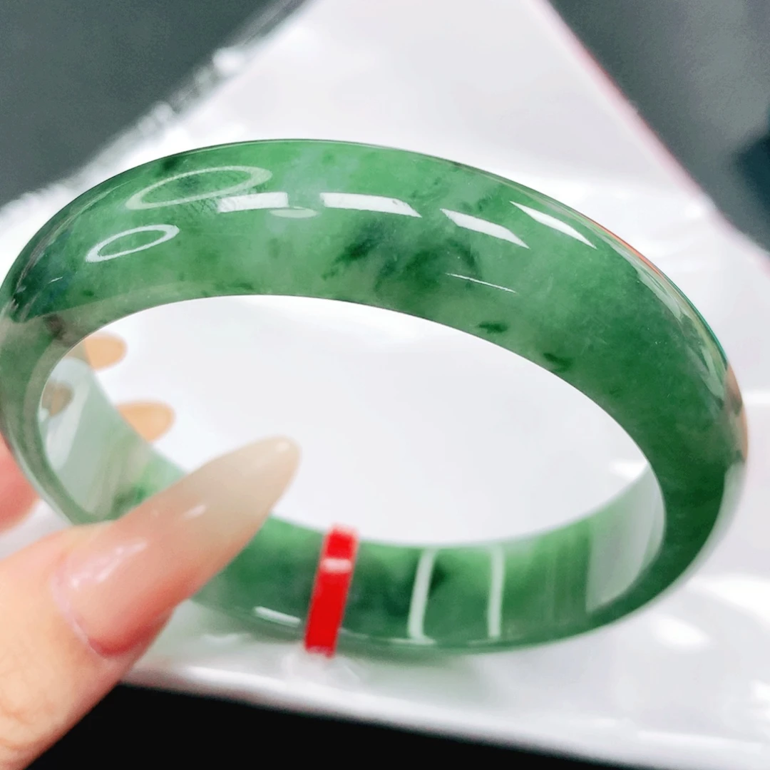 翡翠未镶嵌手镯59