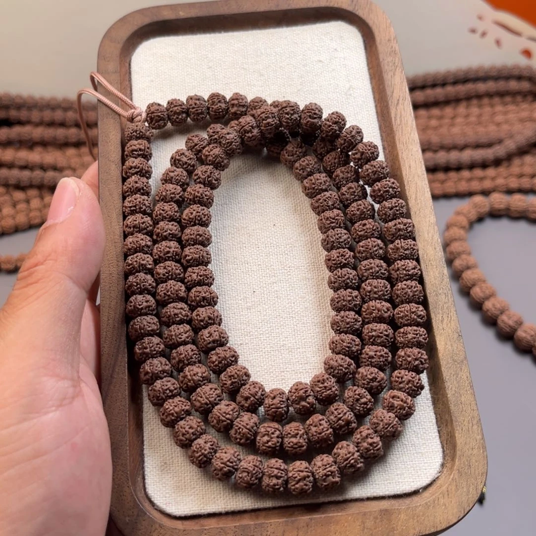 浮***、吊坠金刚菩提原生态平细长串9.1