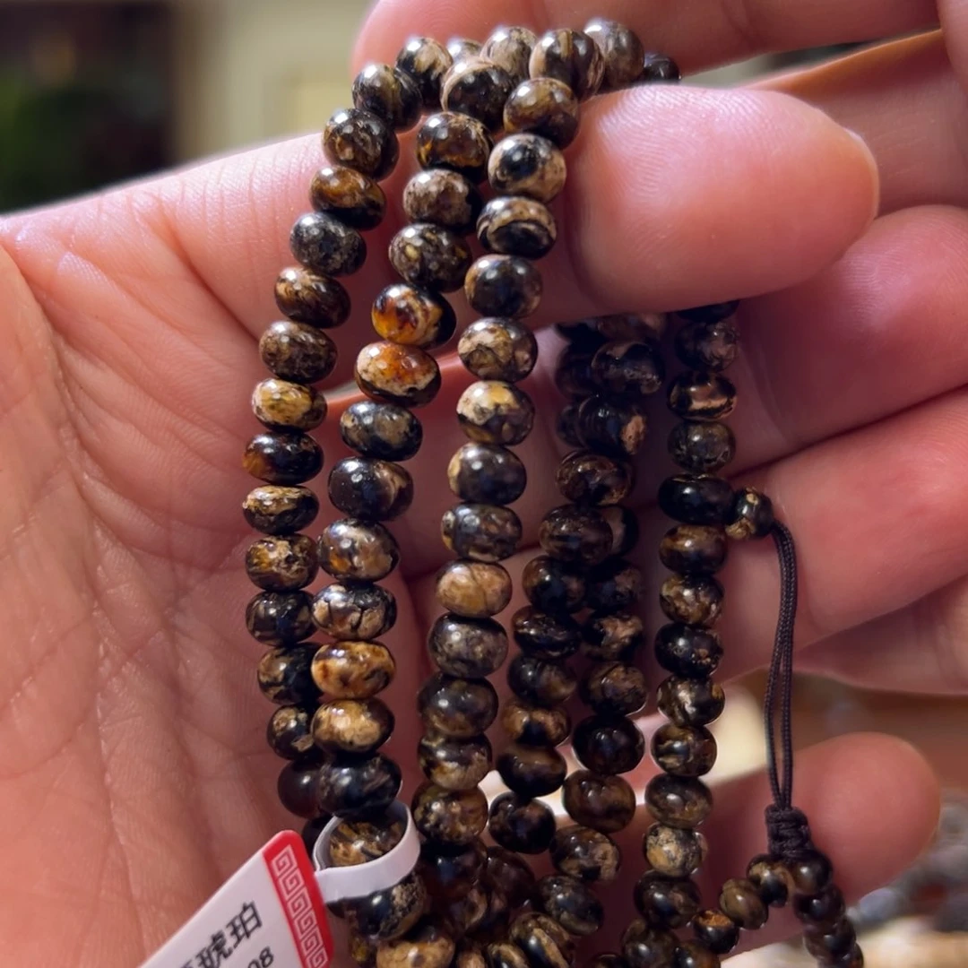 裸石琥珀未镶嵌抚顺F12