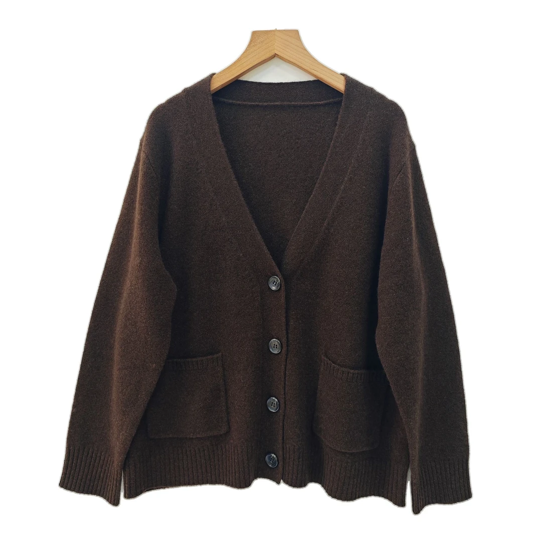 牦牛绒开衫保暖秋冬款