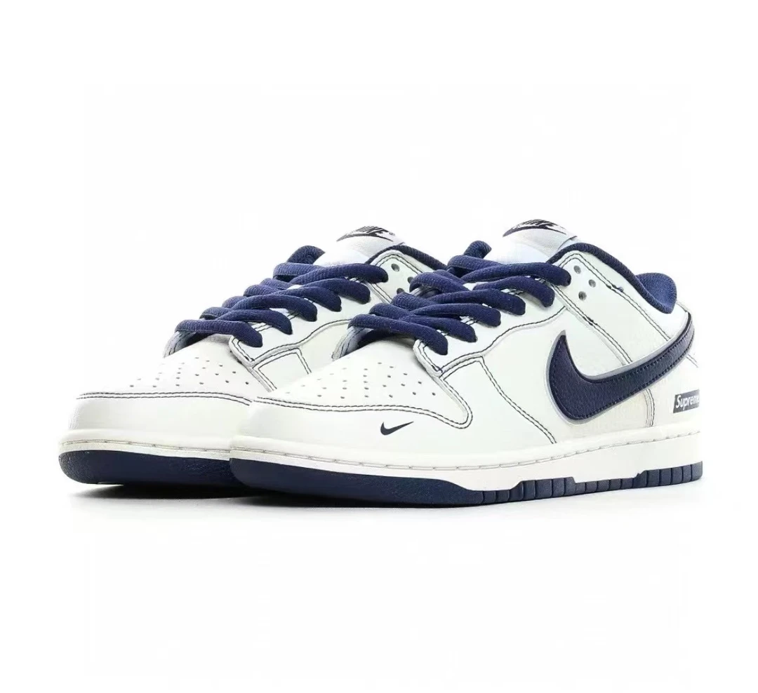 NIKE/耐克Dunk复古蓝限定复古板鞋【定制球鞋】【准新】
