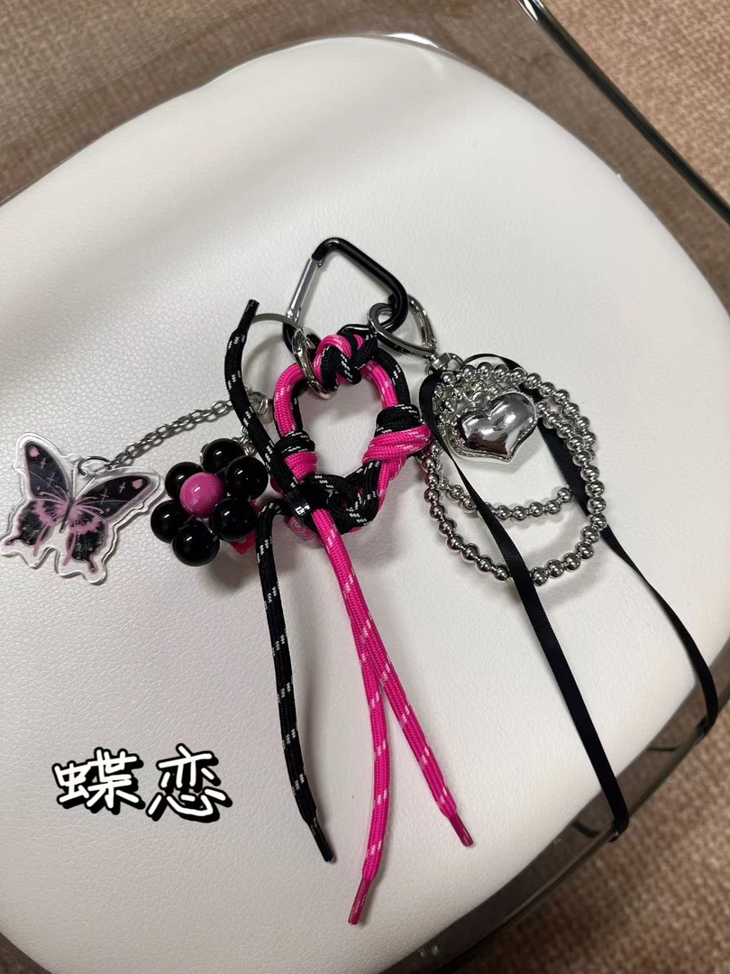 镂空包包挂件时尚轻奢气质优雅设计师真皮手提包