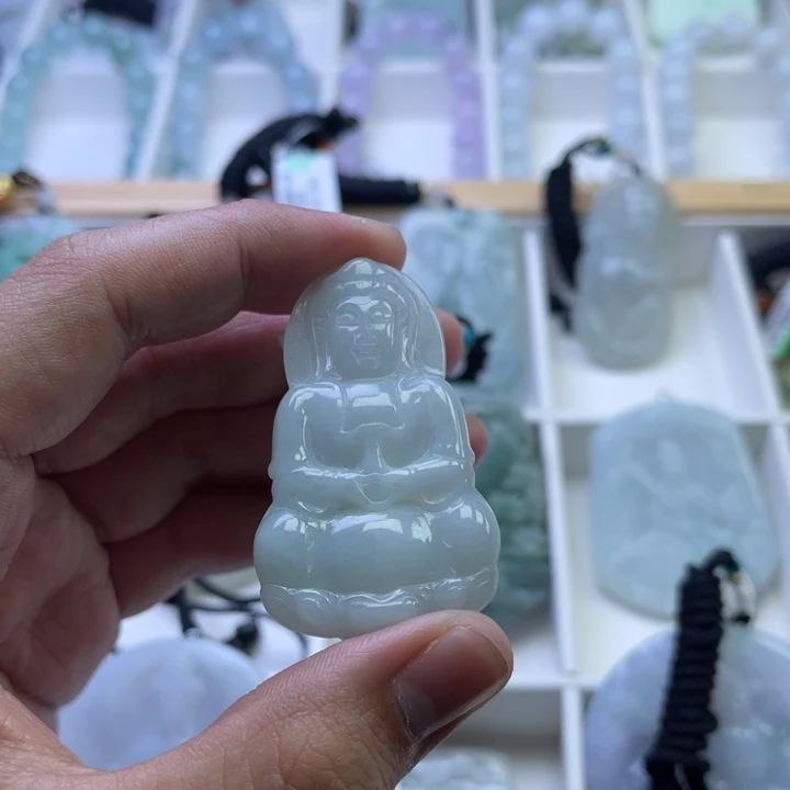 野***洋翡翠未镶嵌颈饰508
