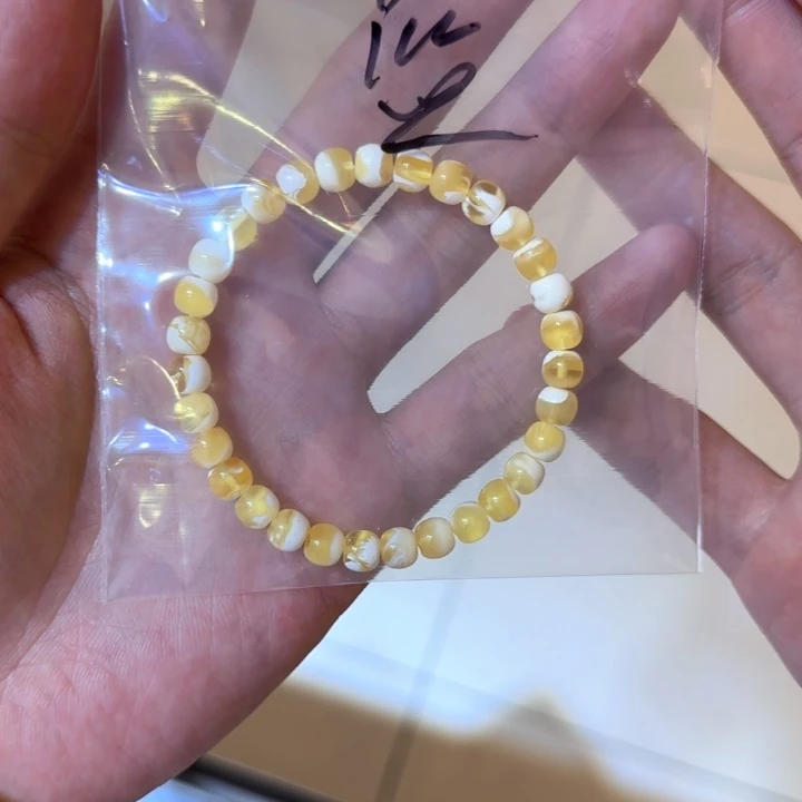 手链琥珀未镶嵌安****璃蜜蜡