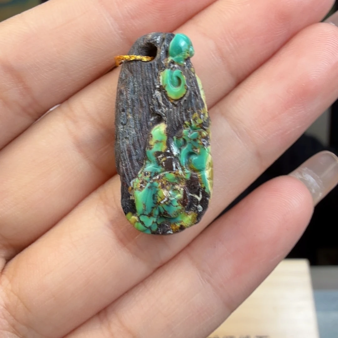 绿松石未镶嵌珠宝奇石