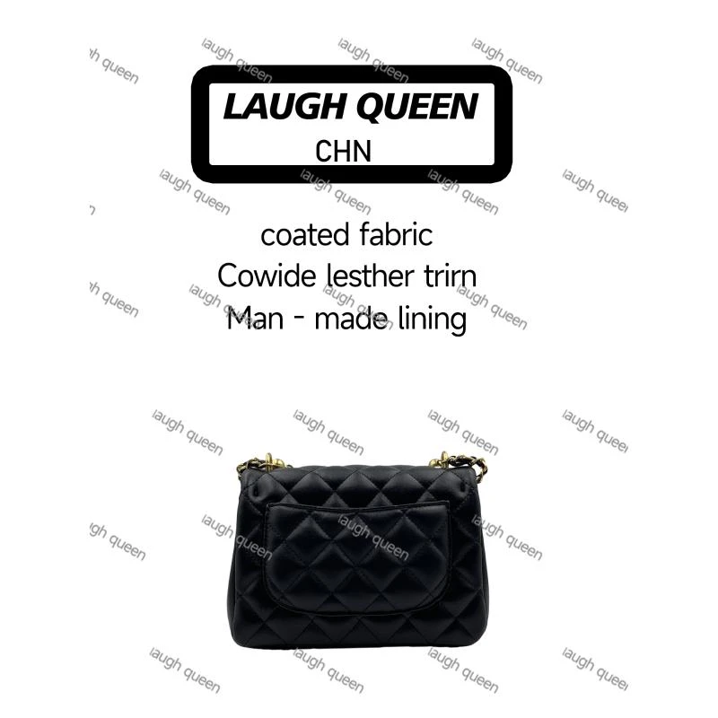 Laugh Queen手工打造真皮女士包 小方 10700  复