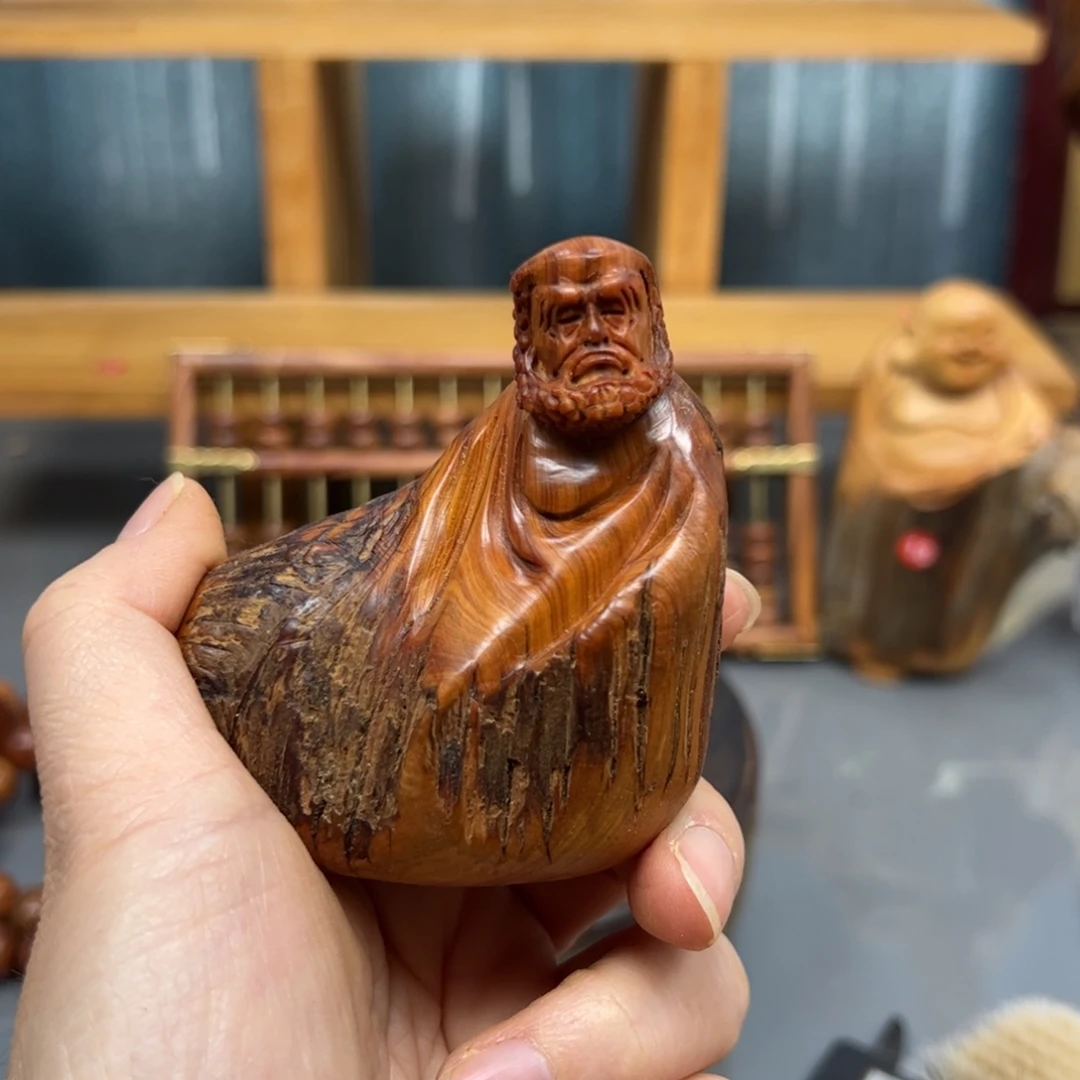 柏木崖柏木摆件手把件81