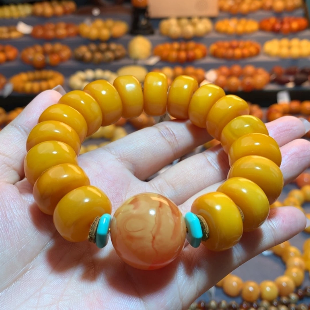 【闪购商品】手串蜜蜡未镶嵌蜜蜡手串