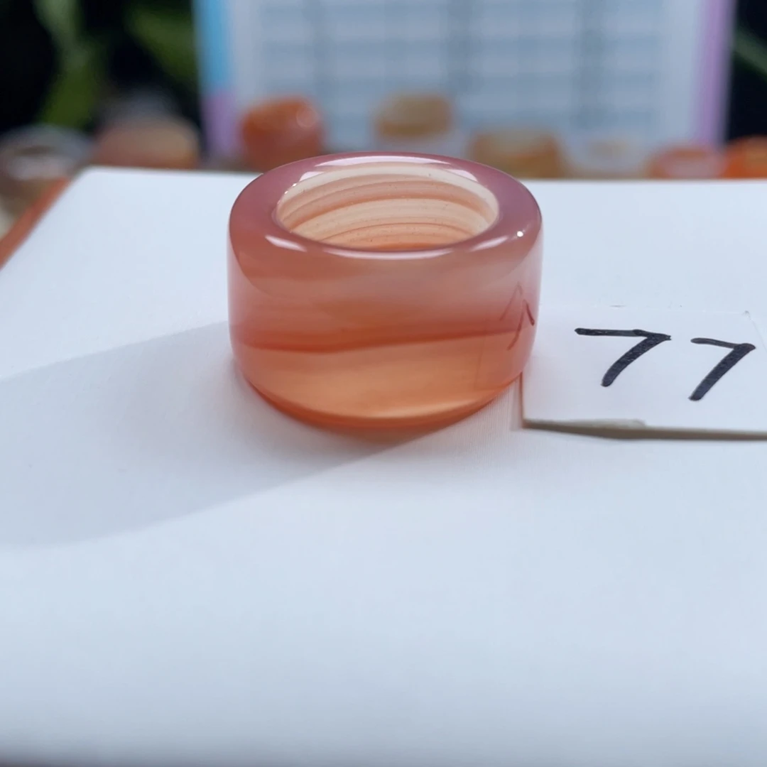 玛瑙/玉髓未镶嵌戒指Z16.7港13