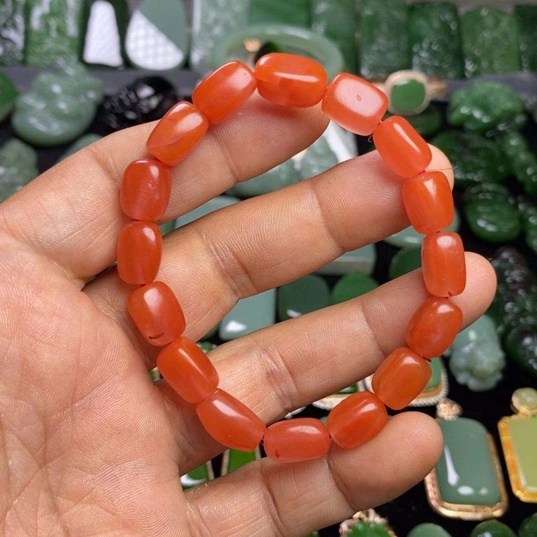 手链未镶嵌南红玛瑙