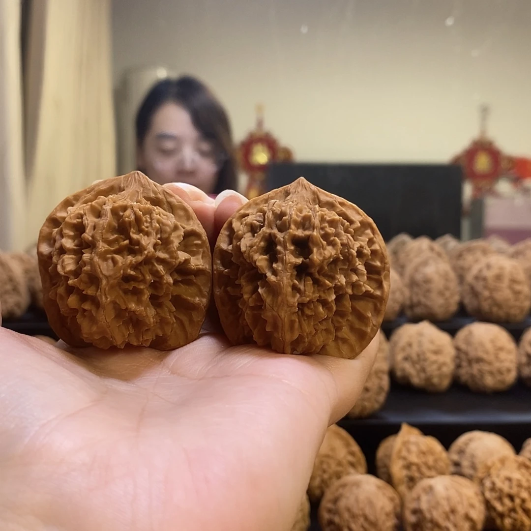 把件文玩核桃41乾隆官帽有修