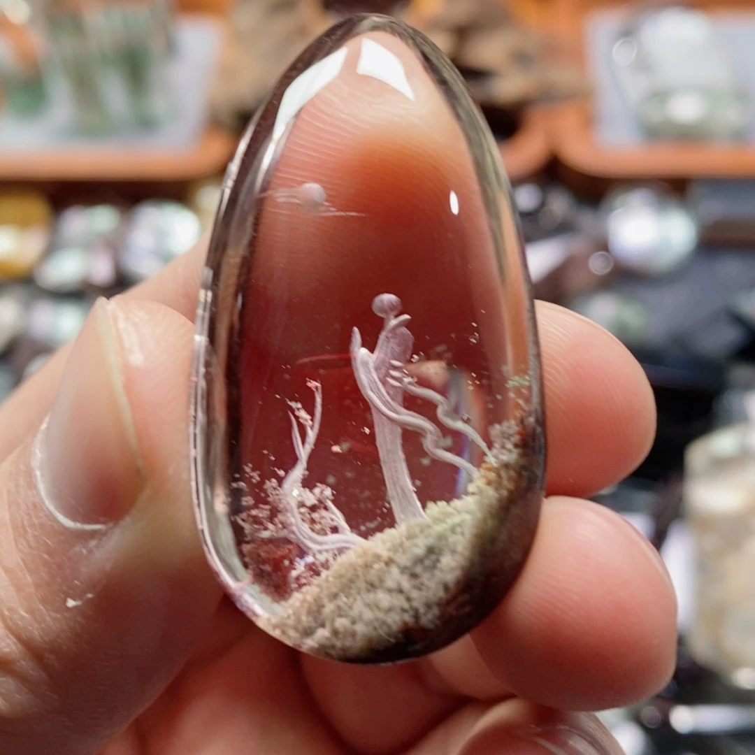 未镶嵌水晶吊坠(不含链)