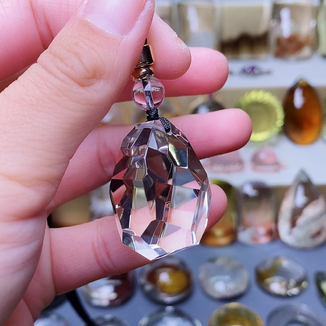 水晶水晶吊坠未镶嵌