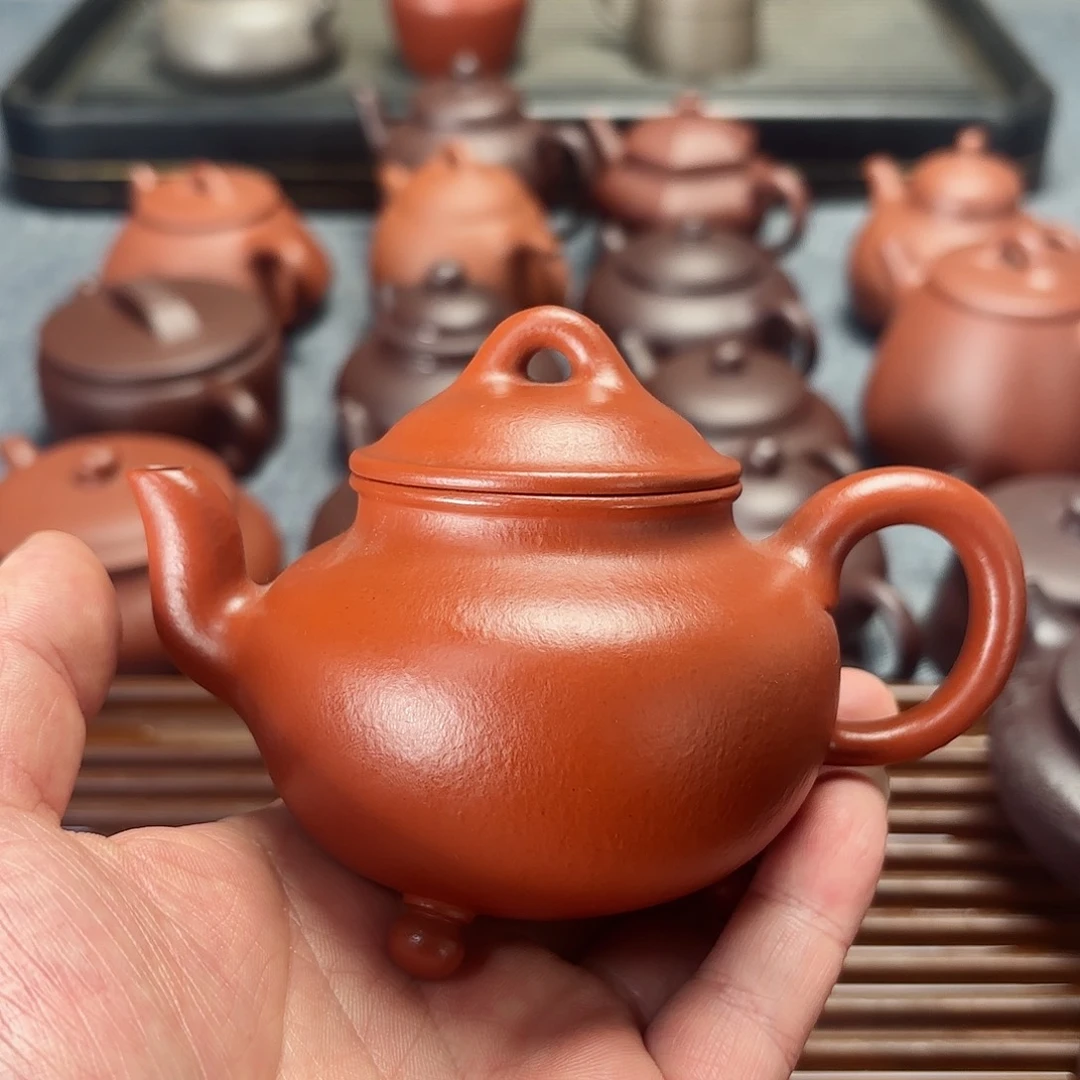 紫砂茶壶有****ʸ全手工三足玉鼎