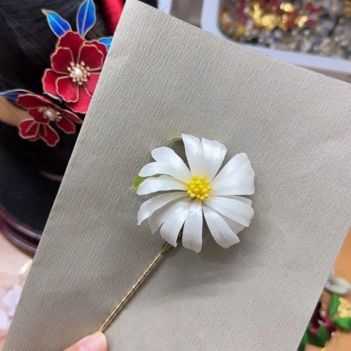 仿珍珠铁合金绒花现货