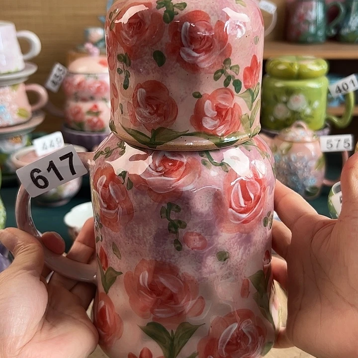 景德镇陶瓷手绘作品617