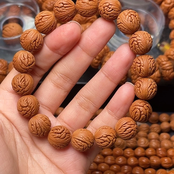 手串桃核绣球手串1.3