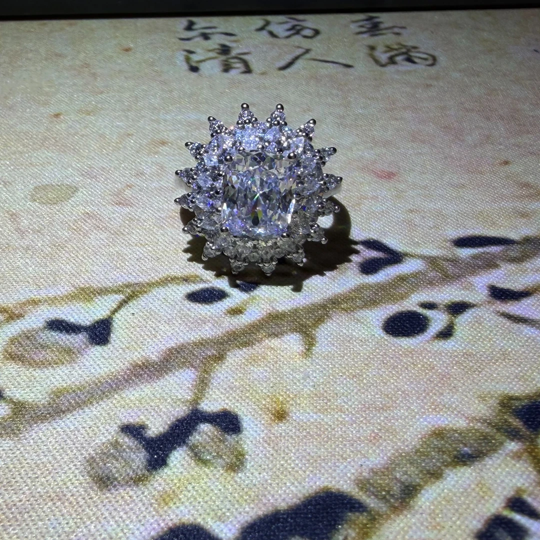 [南非甄选】NFZX 高端定制 LC-1765 DIY套装【太阳冰花切戒指首饰 4