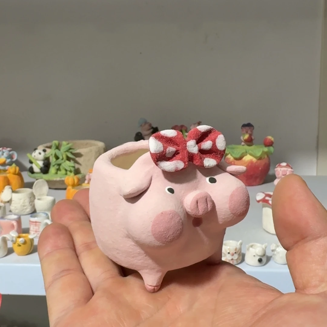 厂家直销手工花盆摆件