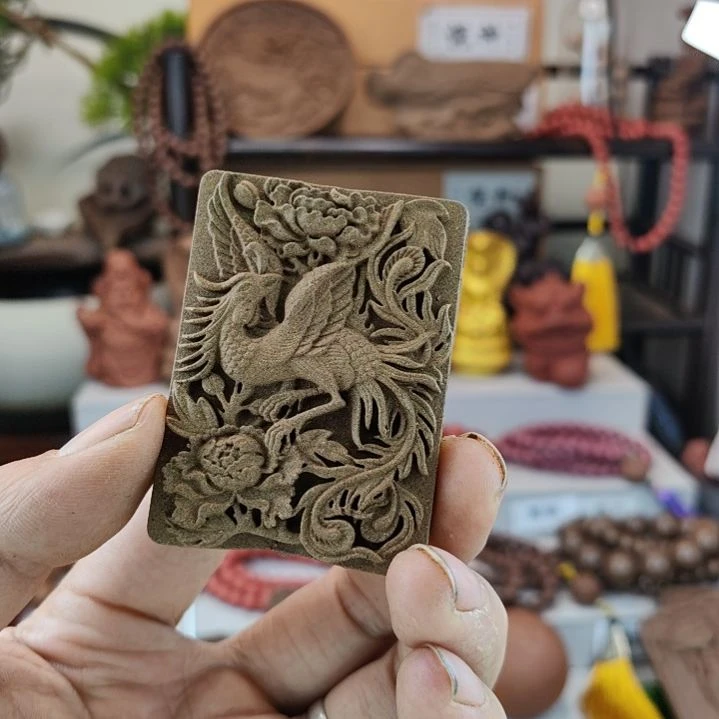 泥塑栀子花香凤戏牡丹香牌福利款福利价微瑕