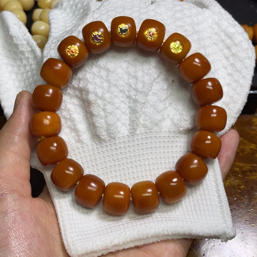 骆驼牙手串/手链老玉五