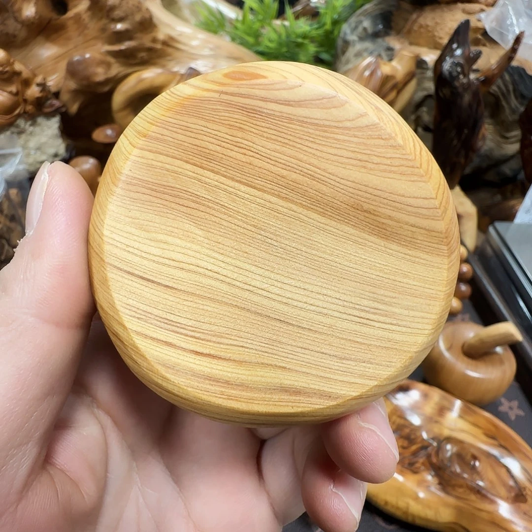 超***岩柏木（崖柏）太行闻香小底座手把件