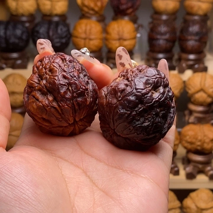 文玩核桃吊坠42七彩疙瘩包Y20