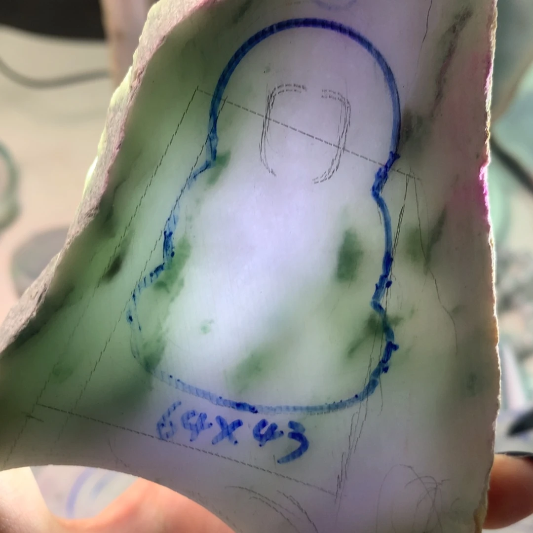 定制翡翠未镶嵌翡翠裸石