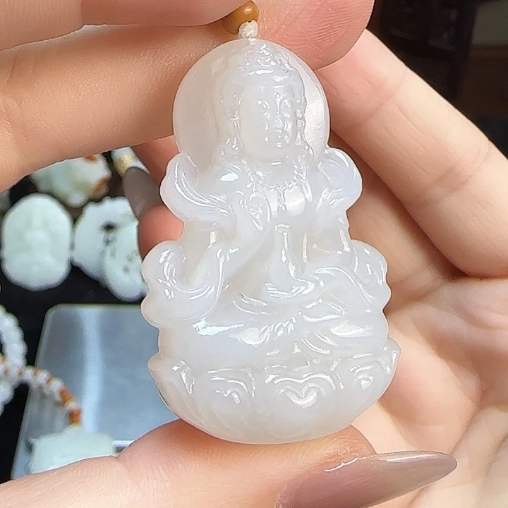 和田玉未镶嵌颈饰定制发货