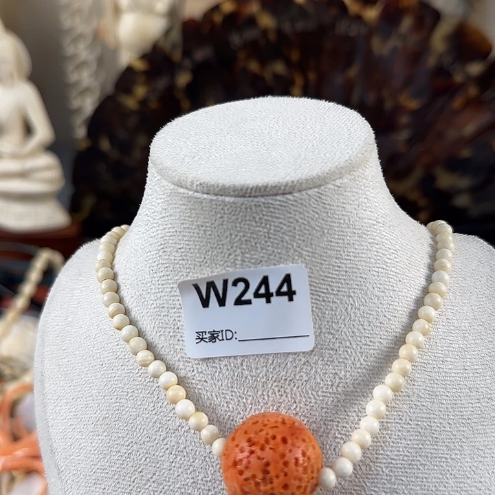 琉璃纯铜合金高级白锁骨链