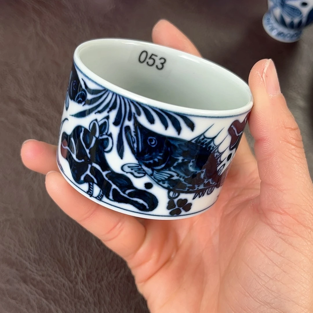 杯手绘高温瓷器瓷器