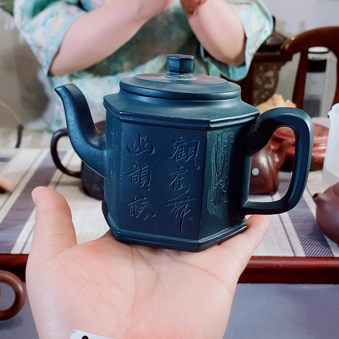 茶壶紫砂宜兴紫砂壶和我一样