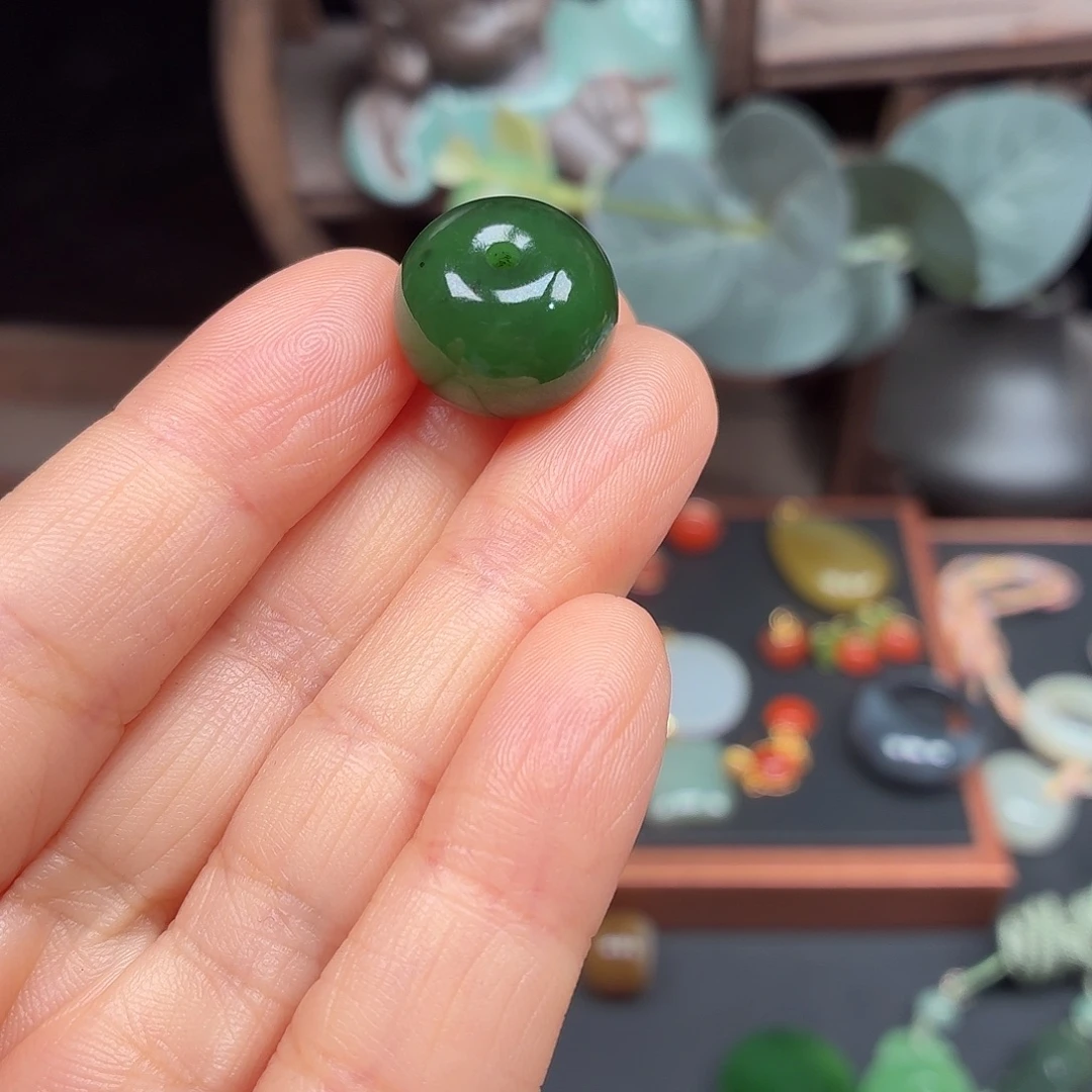 *****和田玉（碧玉）未镶嵌颈饰