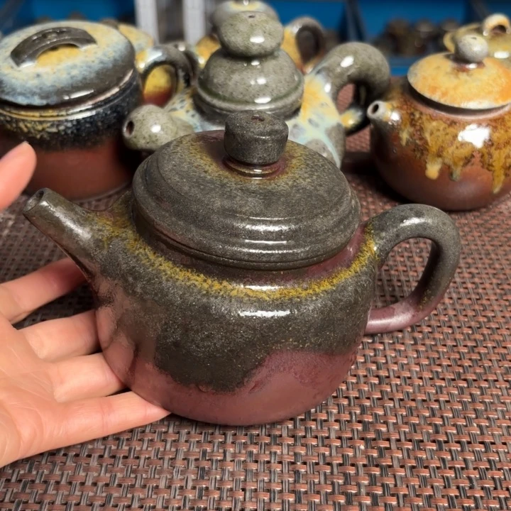 茶壶紫砂大德钟壶瑕420 C
