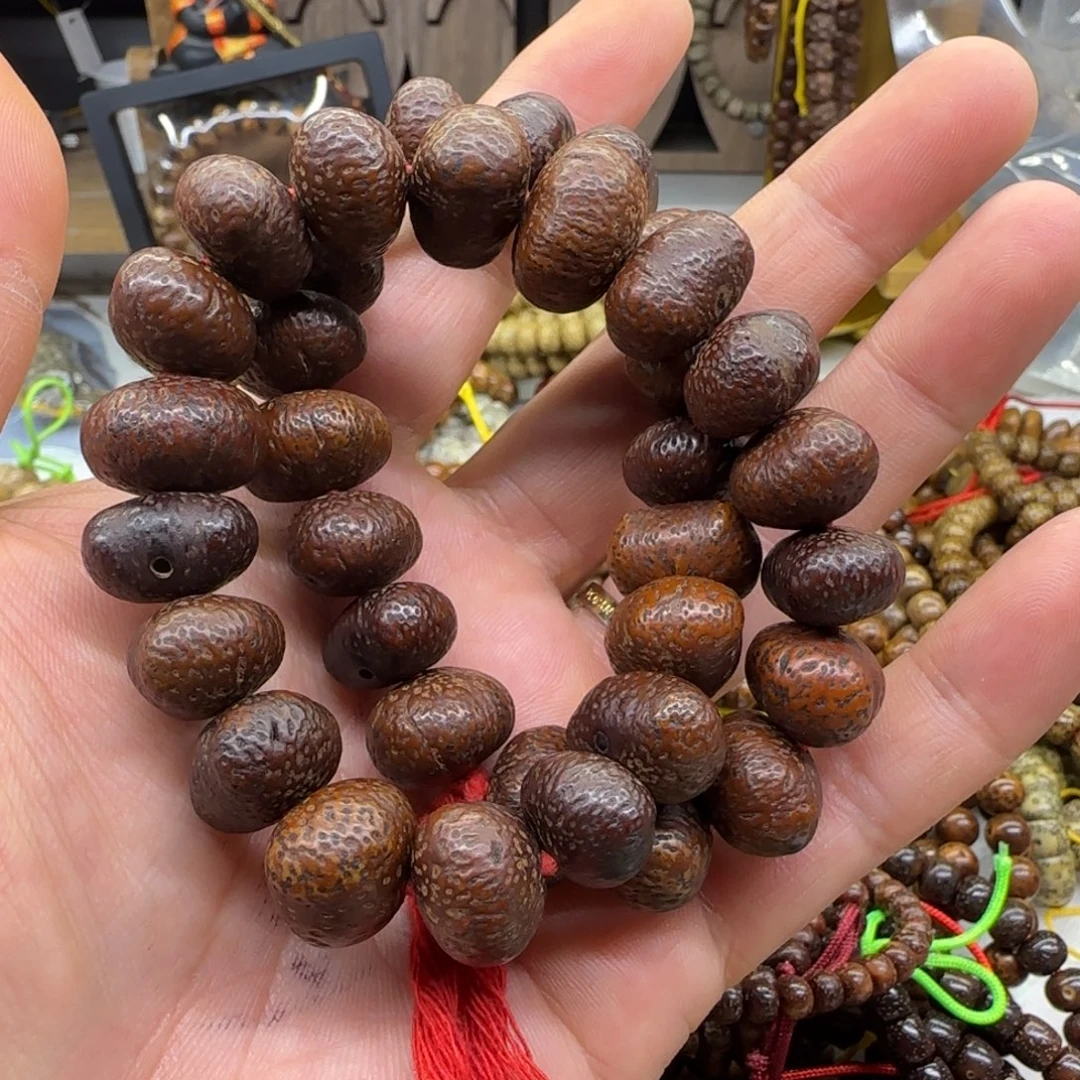 战***喵吊坠星月菩提15+原皮手持36颗籽