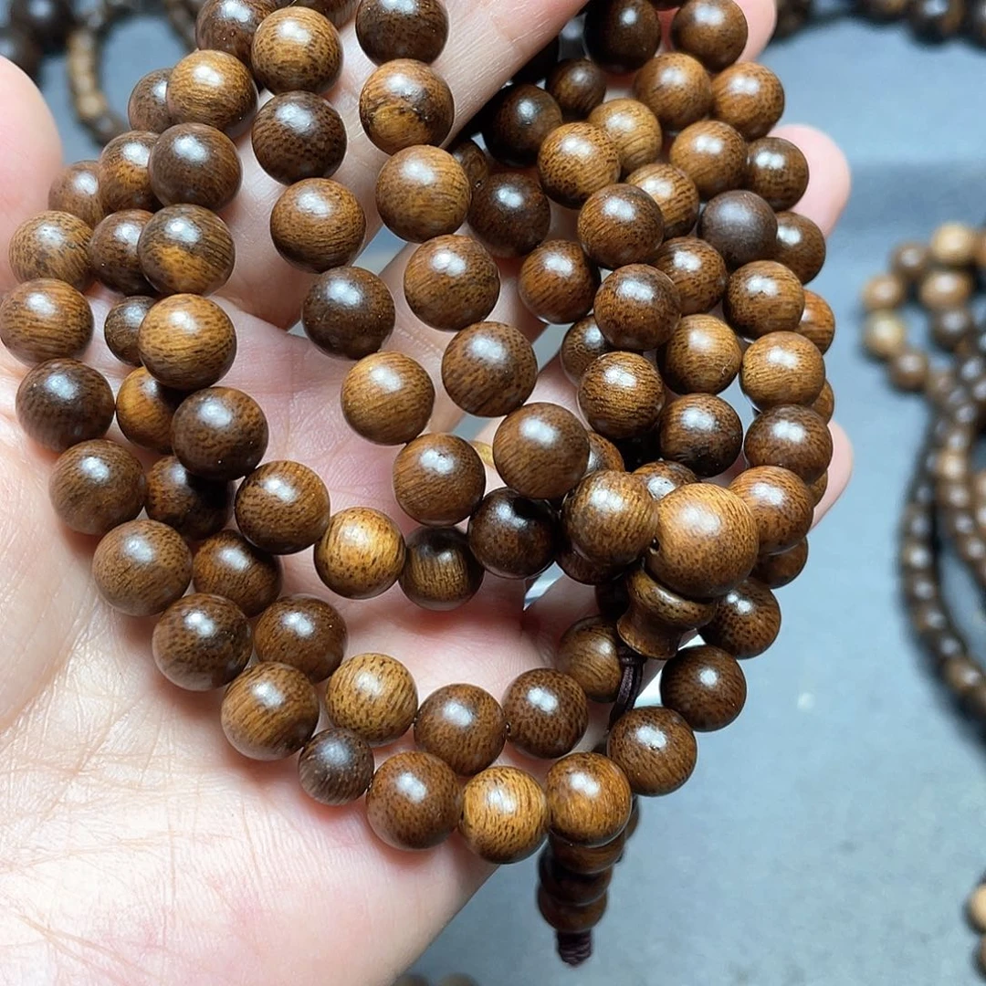 沉香手串富森红土瘤疤0.8