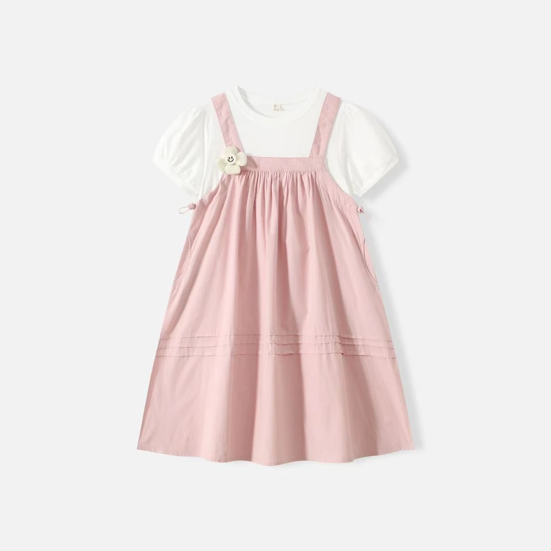 【陈思晨】女童夏装连衣裙2025新款夏季公主裙套装两件套CSC2087