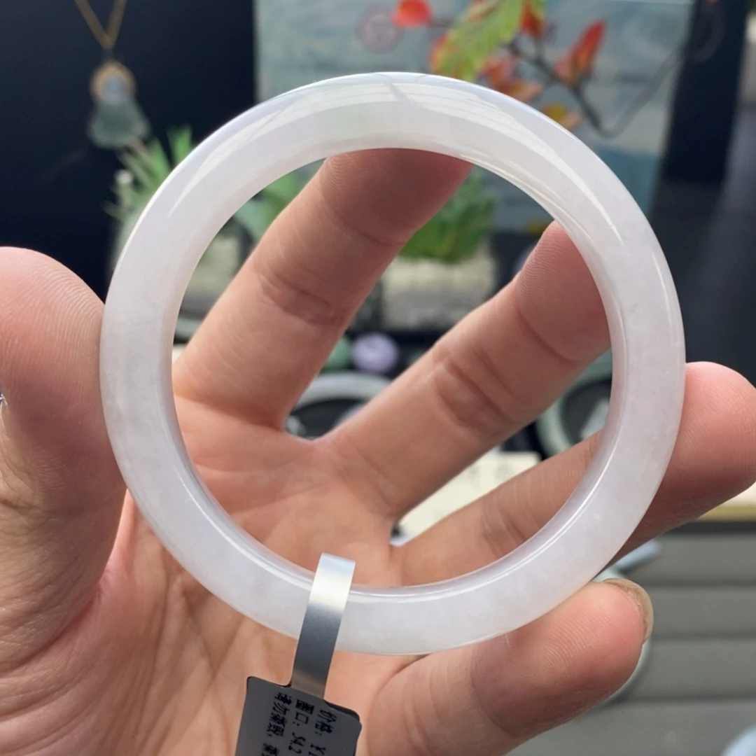 【闪购商品】未镶嵌手镯翡翠12强推美镯 冰冰镯