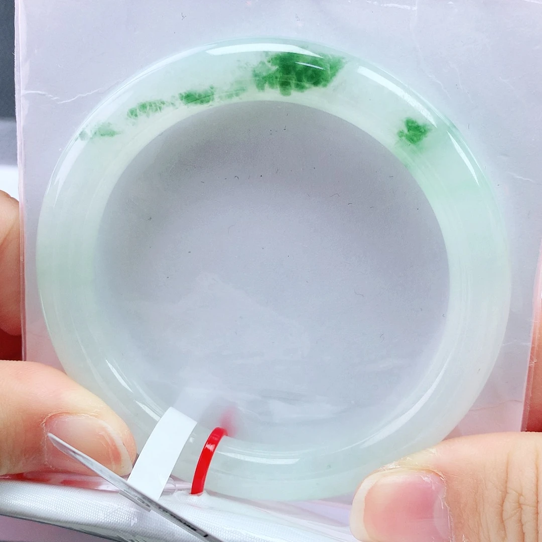 未镶嵌手镯翡翠54圈