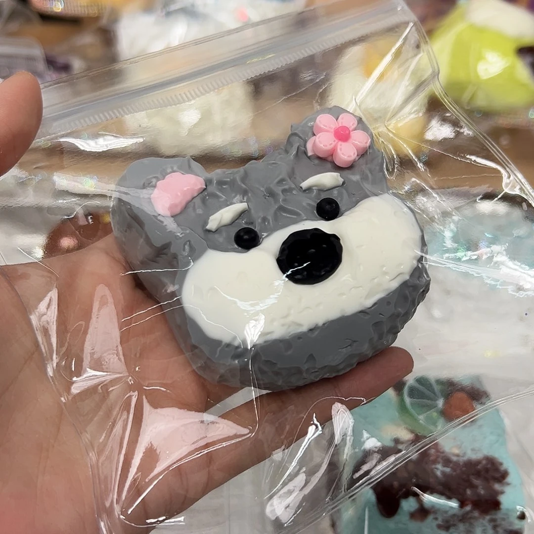 硅胶雪纳瑞脑袋115g