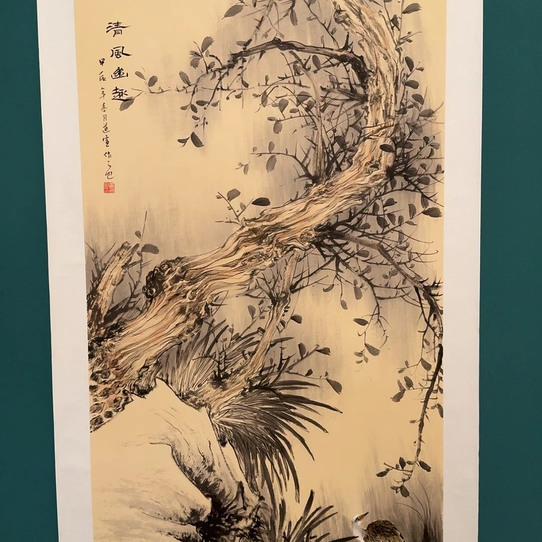 国画董老师的作品
