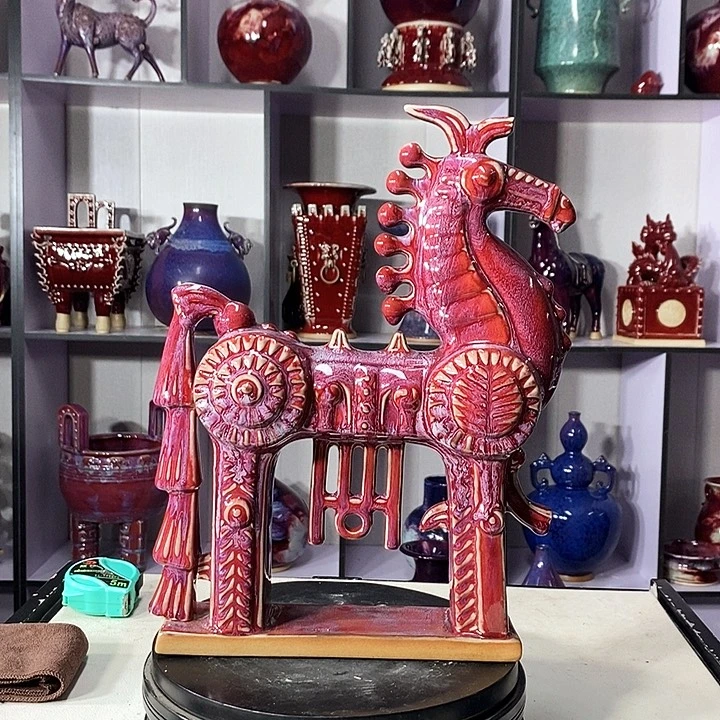 瓷片中国神垕精品钧瓷